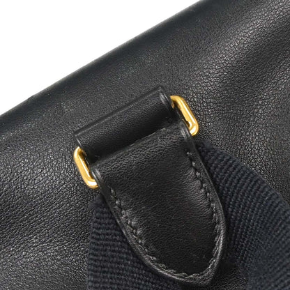 Hermes Black Gulliver Kelly A Dos GM Backpack