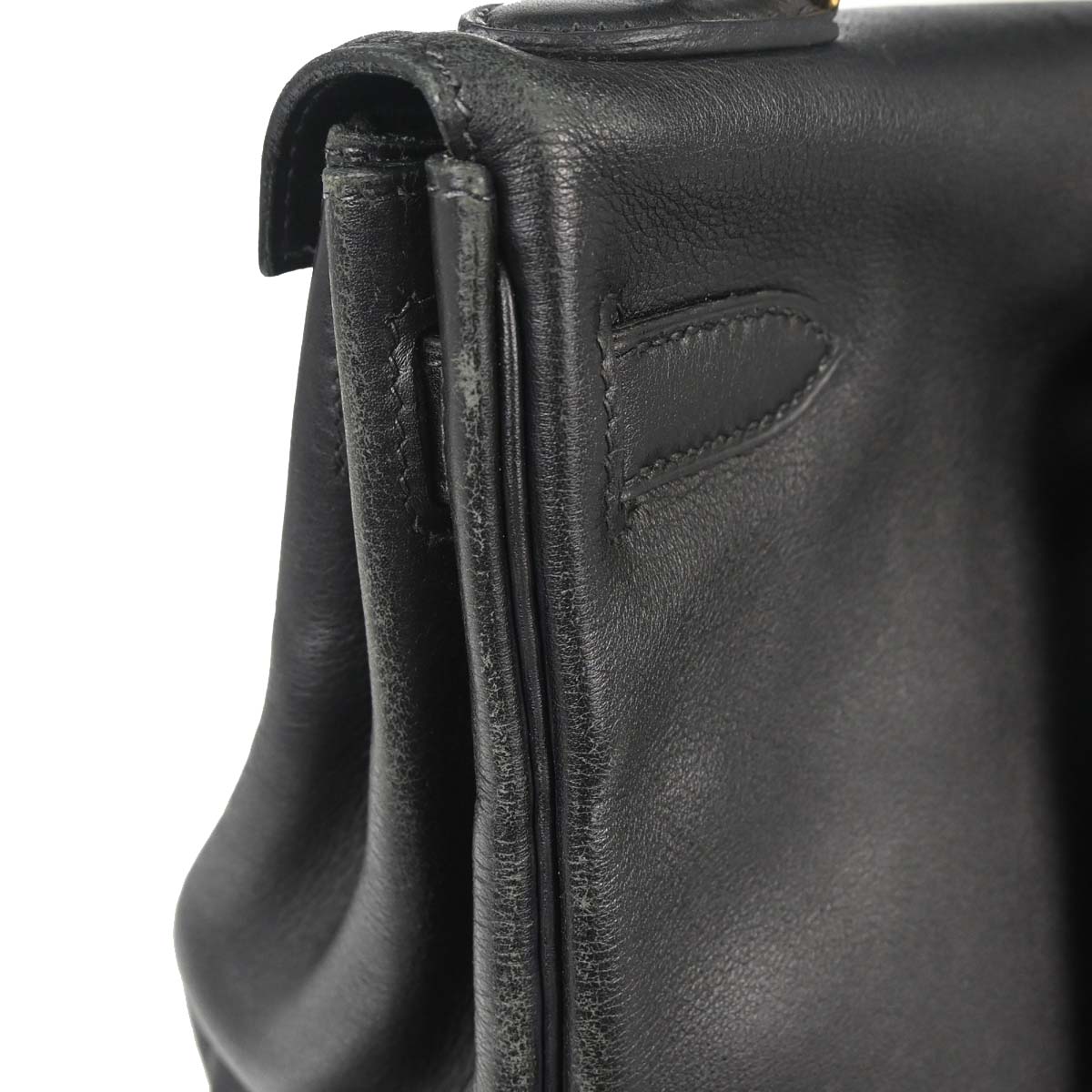 Hermes Black Gulliver Kelly A Dos GM Backpack