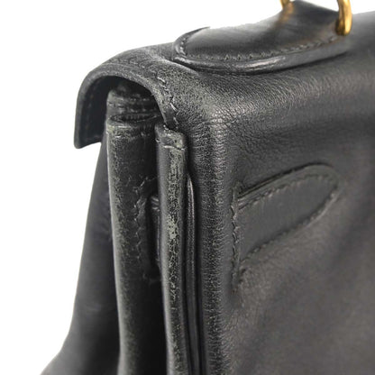 Hermes Black Gulliver Kelly A Dos GM Backpack