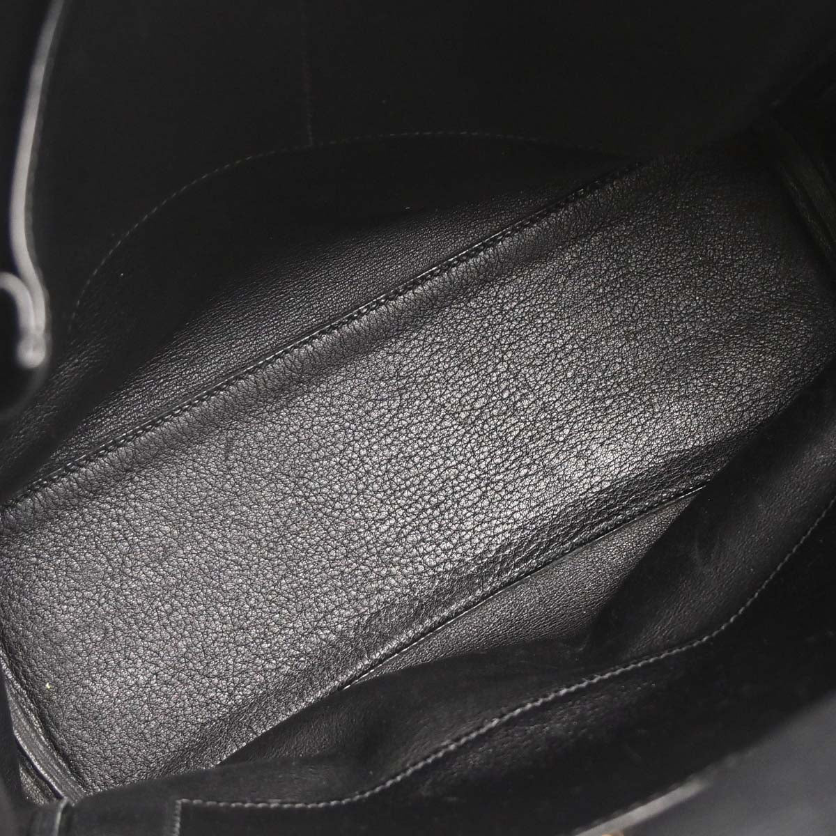 Hermes Black Gulliver Kelly A Dos GM Backpack
