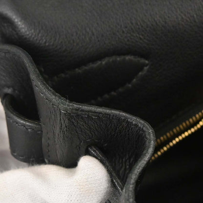 Hermes Black Gulliver Kelly A Dos GM Backpack