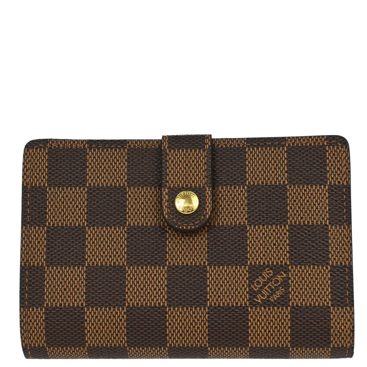 Louis Vuitton Damier Porte Monnaie Viennois Wallet Purse N61663
