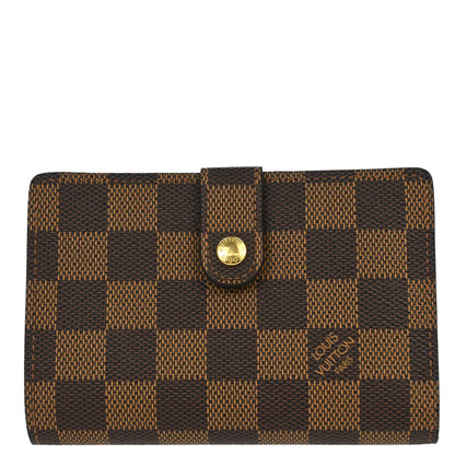 Louis Vuitton Damier Porte Monnaie Viennois Wallet Purse N61663