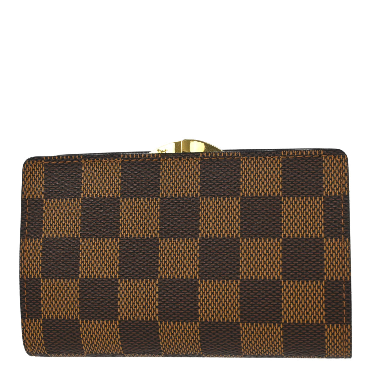 Louis Vuitton Damier Porte Monnaie Viennois Wallet Purse N61663