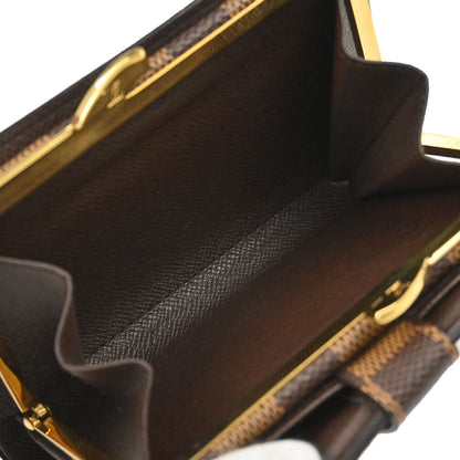 Louis Vuitton Damier Porte Monnaie Viennois Wallet Purse N61663