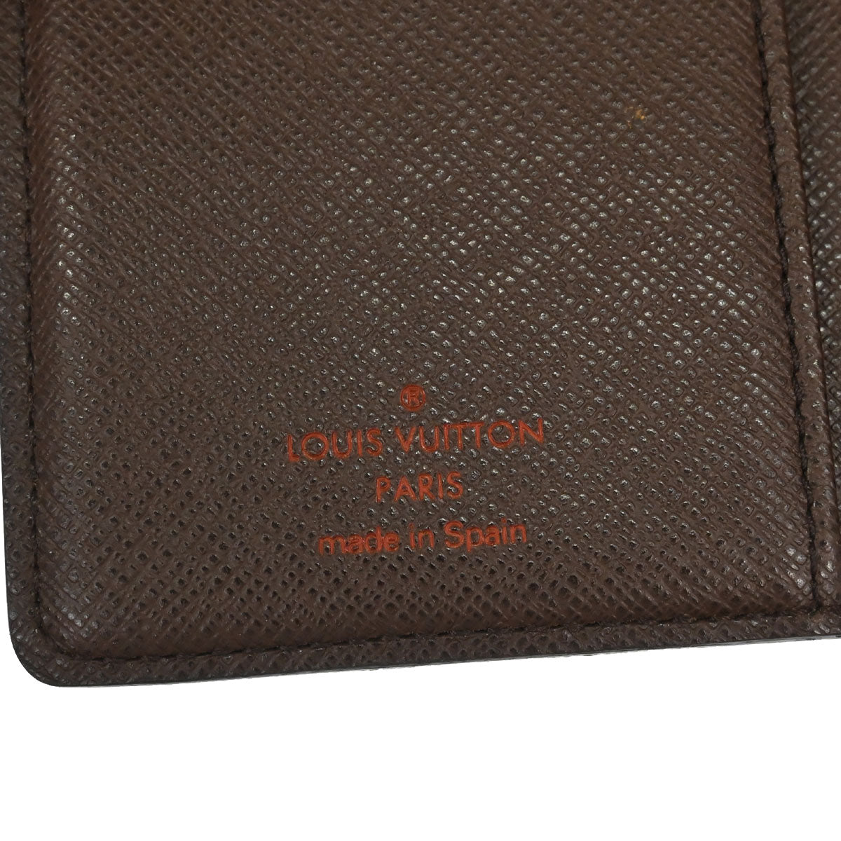 Louis Vuitton Damier Porte Monnaie Viennois Wallet Purse N61663