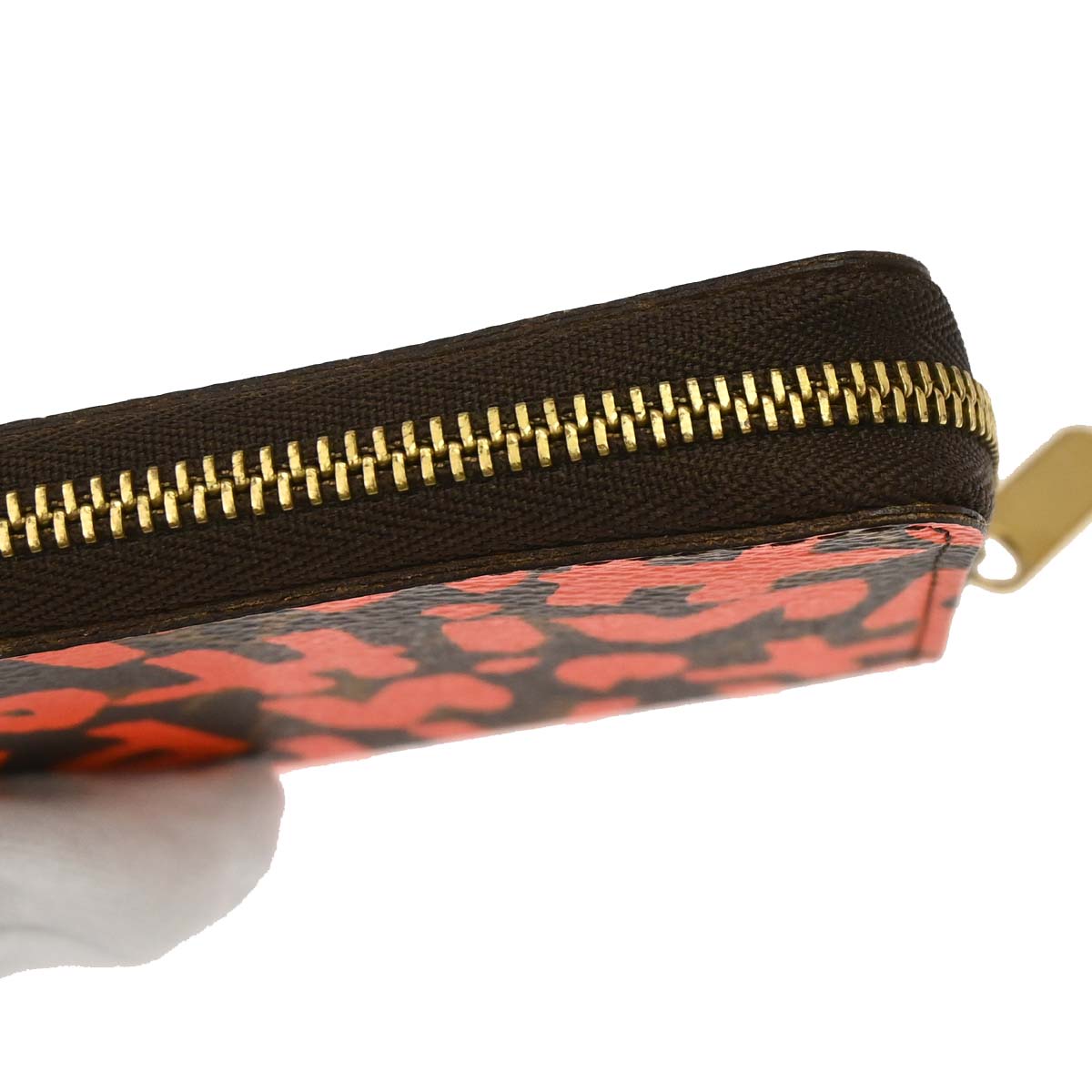 Louis Vuitton Monogram Graffiti Zippy Coin Purse Wallet M93708