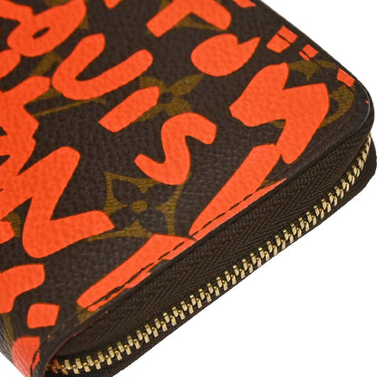 Louis Vuitton Monogram Graffiti Zippy Coin Purse Wallet M93708