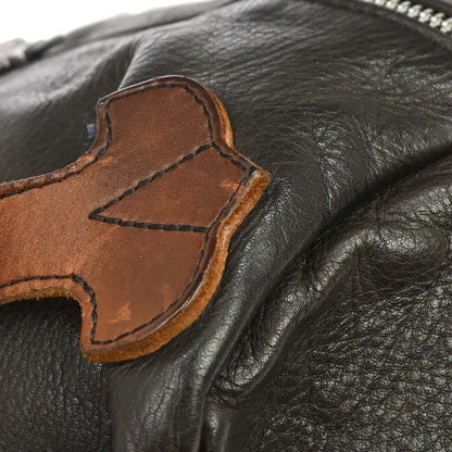 Chrome Hearts Flerknee Brown Leather Backpack