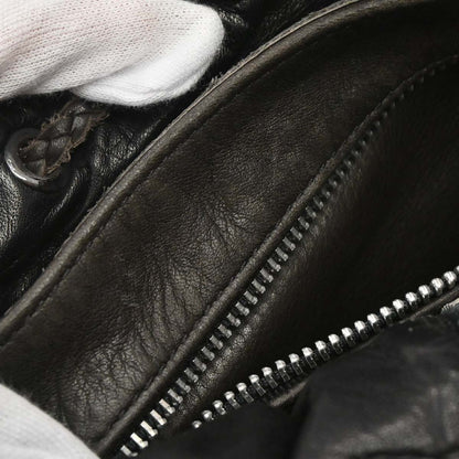 Chrome Hearts Flerknee Brown Leather Backpack