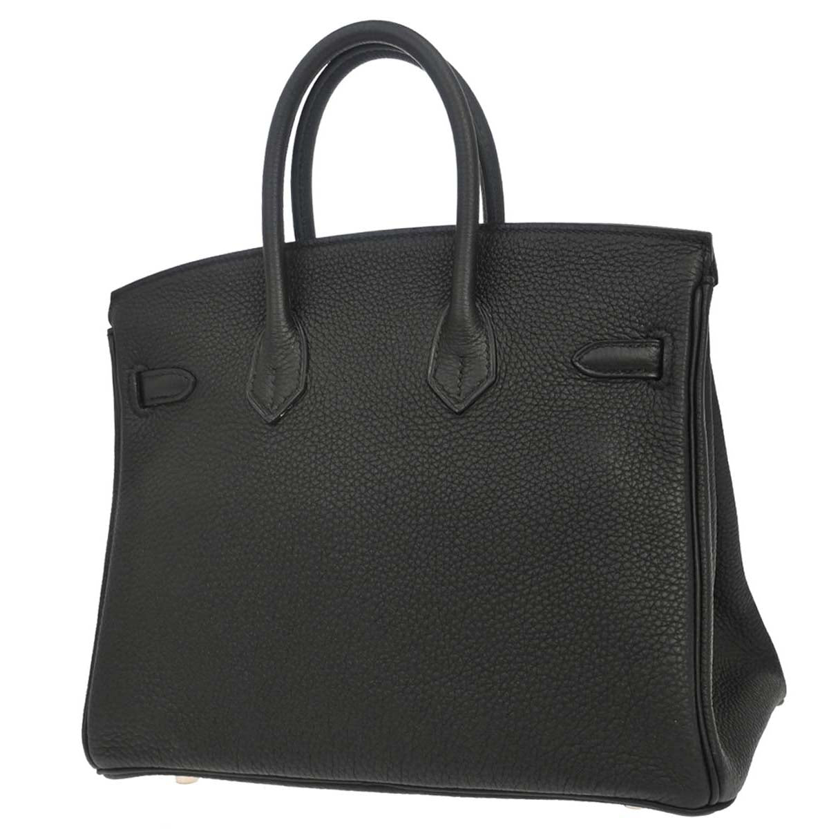 Hermes Black Togo Birkin 25 Handbag