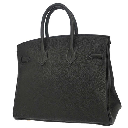 Hermes Black Togo Birkin 25 Handbag
