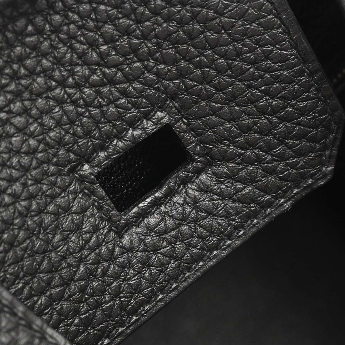 Hermes Black Togo Birkin 25 Handbag