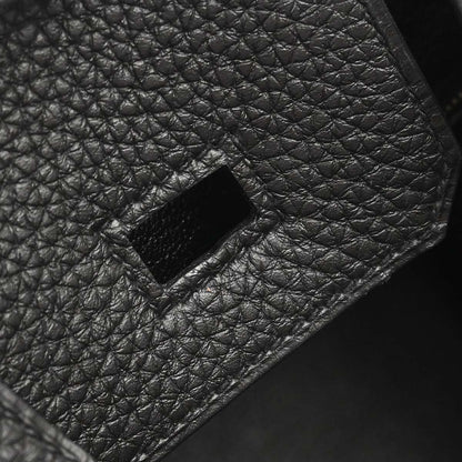 Hermes Black Togo Birkin 25 Handbag