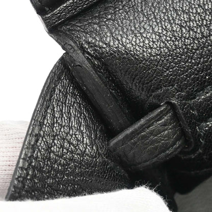 Hermes Black Togo Birkin 25 Handbag