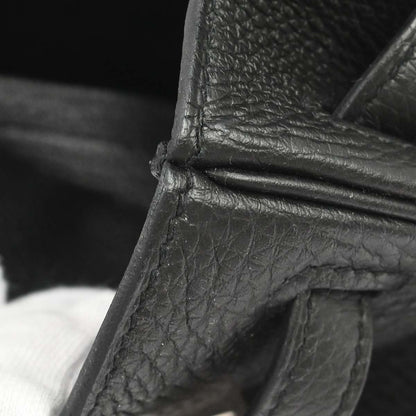 Hermes Black Togo Birkin 25 Handbag