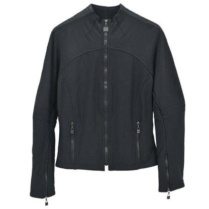 Chanel 2004 Sport Line Zip Up Jacket Black #38