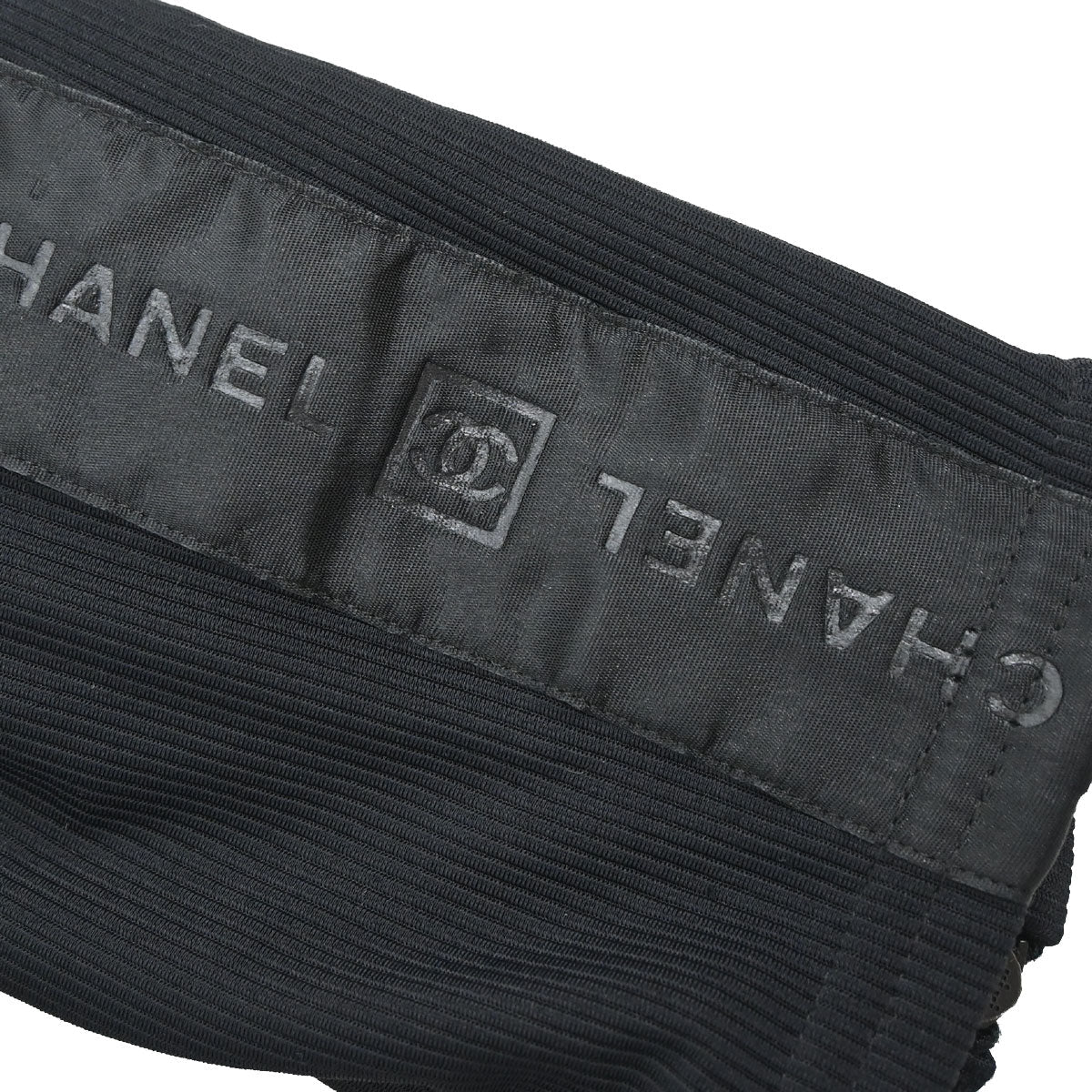Chanel 2004 Sport Line Zip Up Jacket Black #38