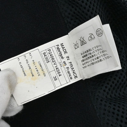 Chanel 2004 Sport Line Zip Up Jacket Black #38