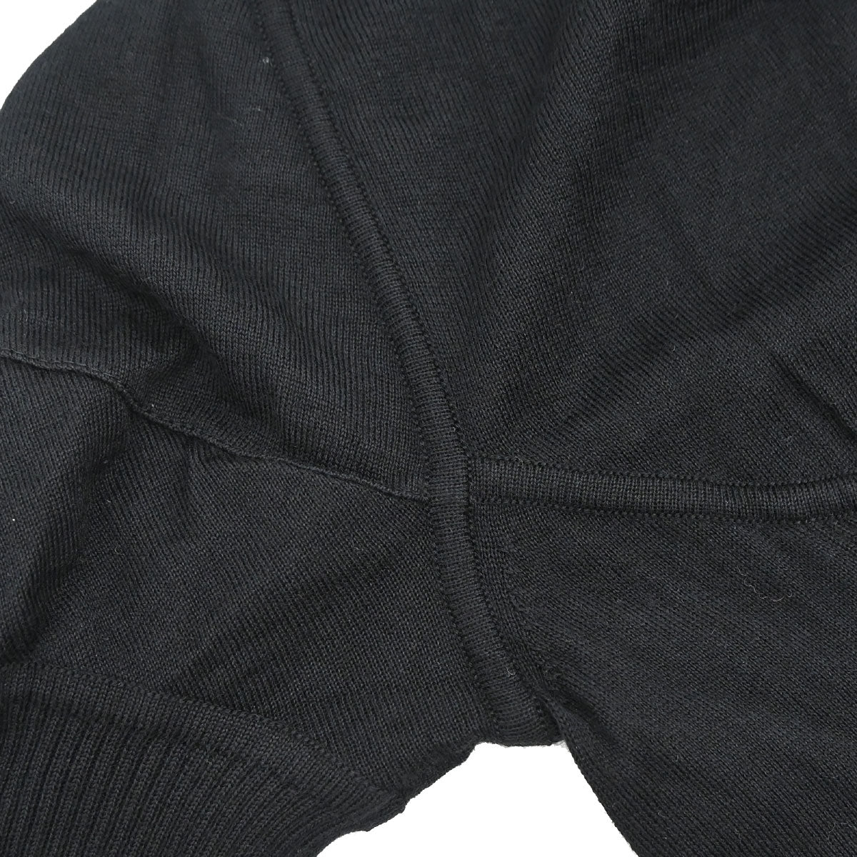 Chanel 2008 Long Sleeve Short Sleeve 2way Top Black #34