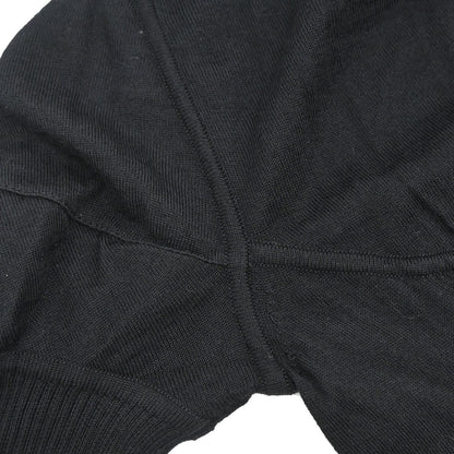 Chanel 2008 Long Sleeve Short Sleeve 2way Top Black #34