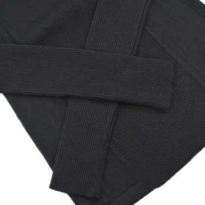 Chanel 2008 Long Sleeve Short Sleeve 2way Top Black #34