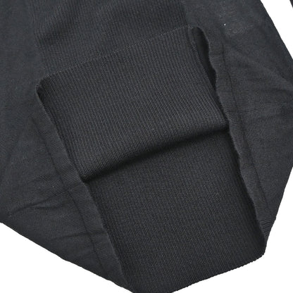 Chanel 2008 Long Sleeve Short Sleeve 2way Top Black #34