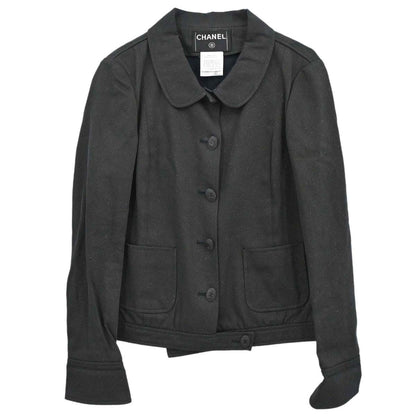 Chanel 2004 Jacket Glitter Black #38