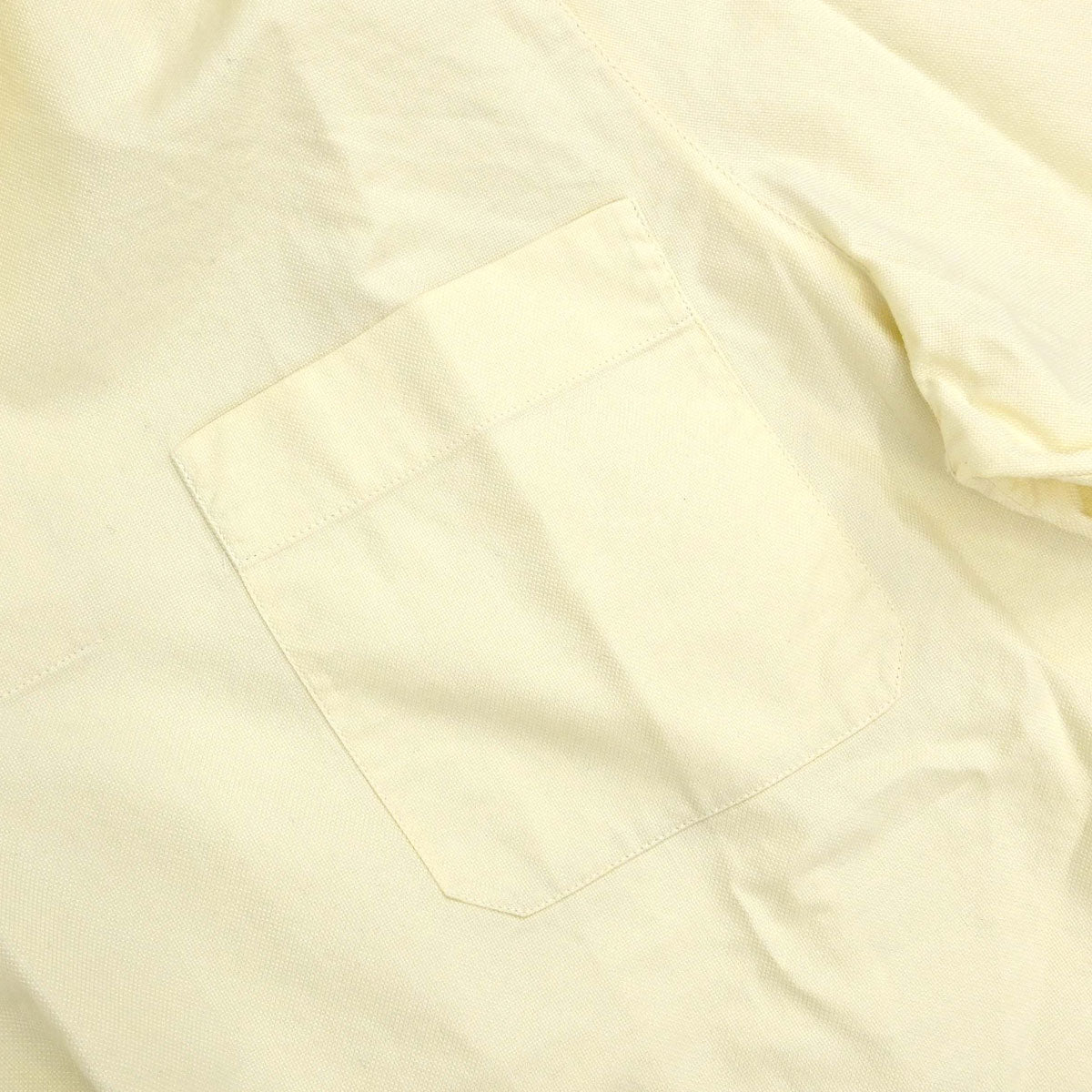 Hermes Shirt Blouse Light Yellow #40