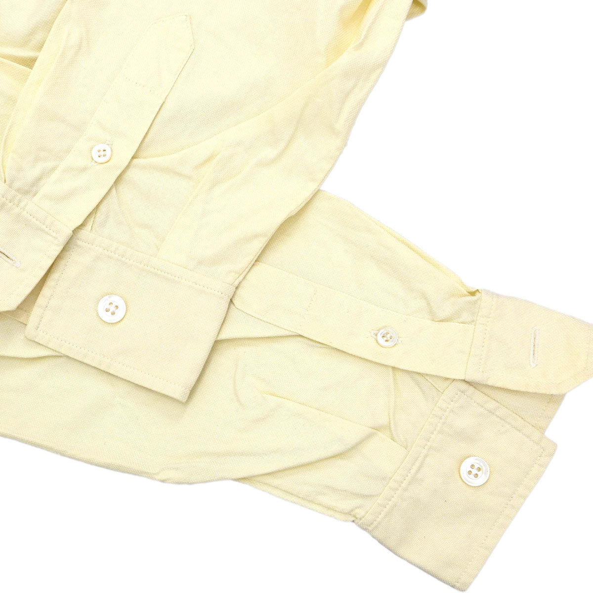 Hermes Shirt Blouse Light Yellow #40