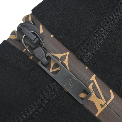 Louis Vuitton Short Sleeve Dress Monogram Black #36