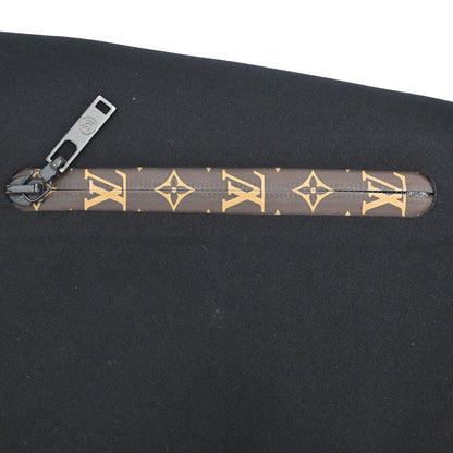 Louis Vuitton Short Sleeve Dress Monogram Black #36