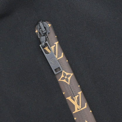 Louis Vuitton Short Sleeve Dress Monogram Black #36