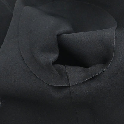 Louis Vuitton Short Sleeve Dress Monogram Black #36