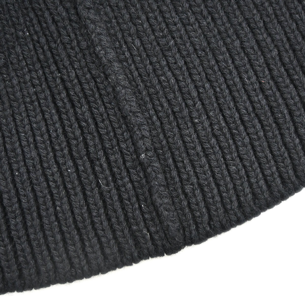 Chanel 2002 Ribbed Knit Cardigan Black #38