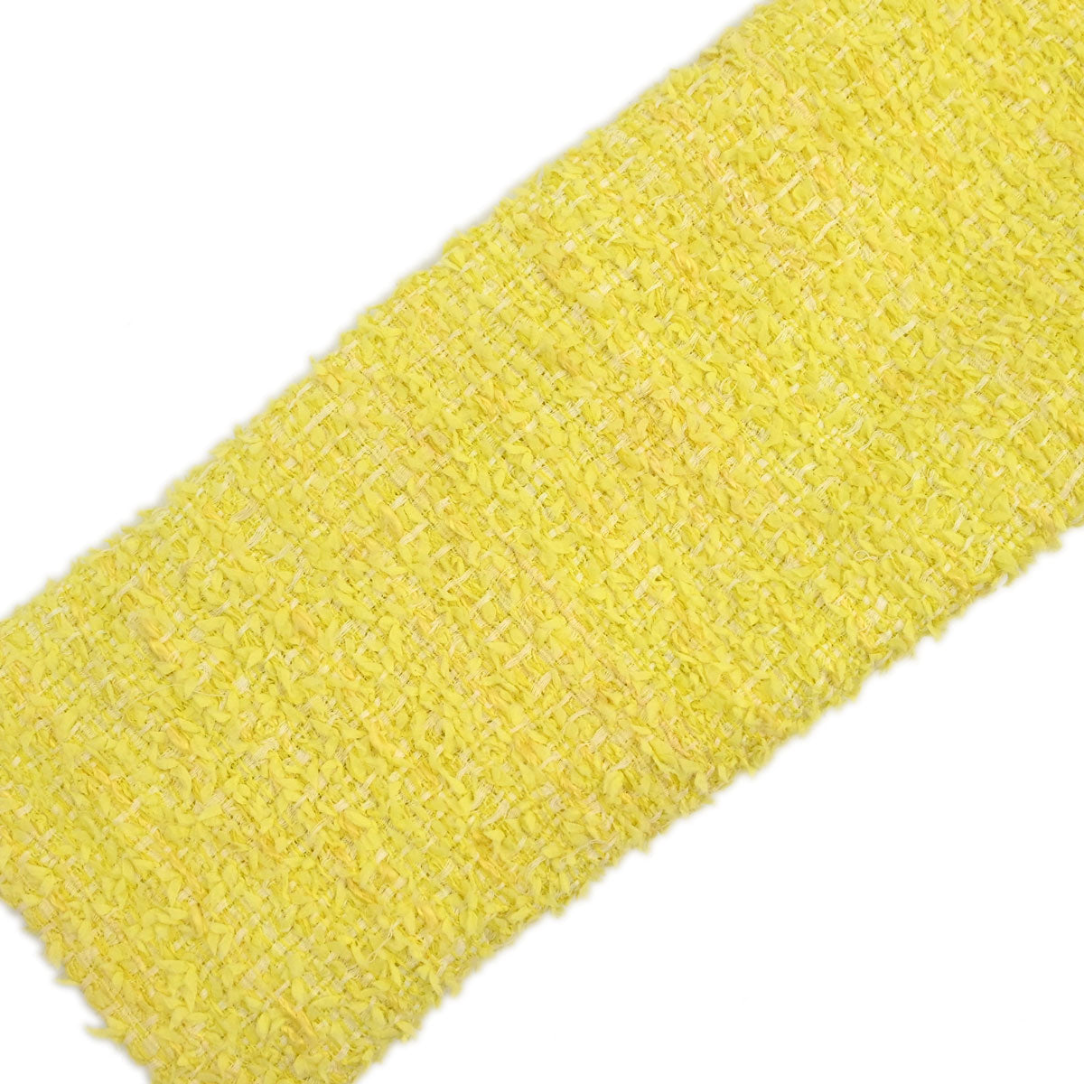 Chanel Single Breasted Jacket Tweed Yellow #40