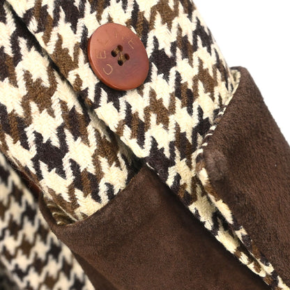 Celine Houndstooth Jacket Brown #40