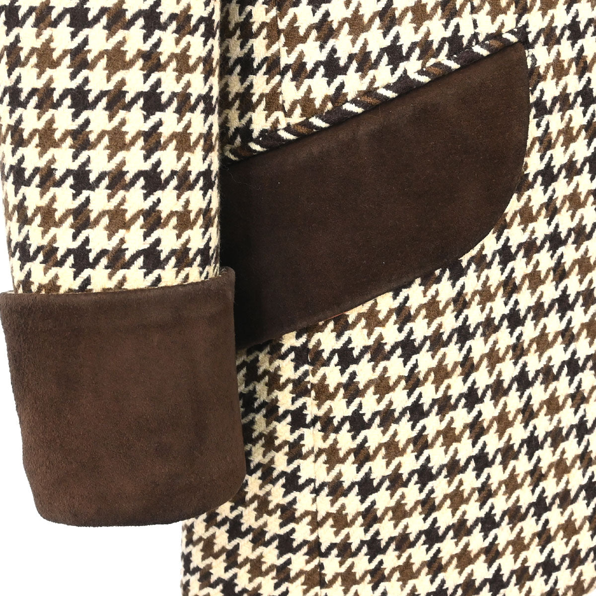 Celine Houndstooth Jacket Brown #40