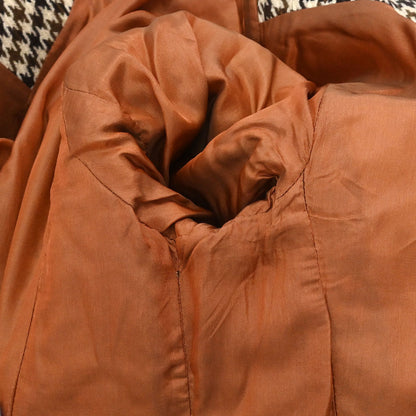 Celine Houndstooth Jacket Brown #40