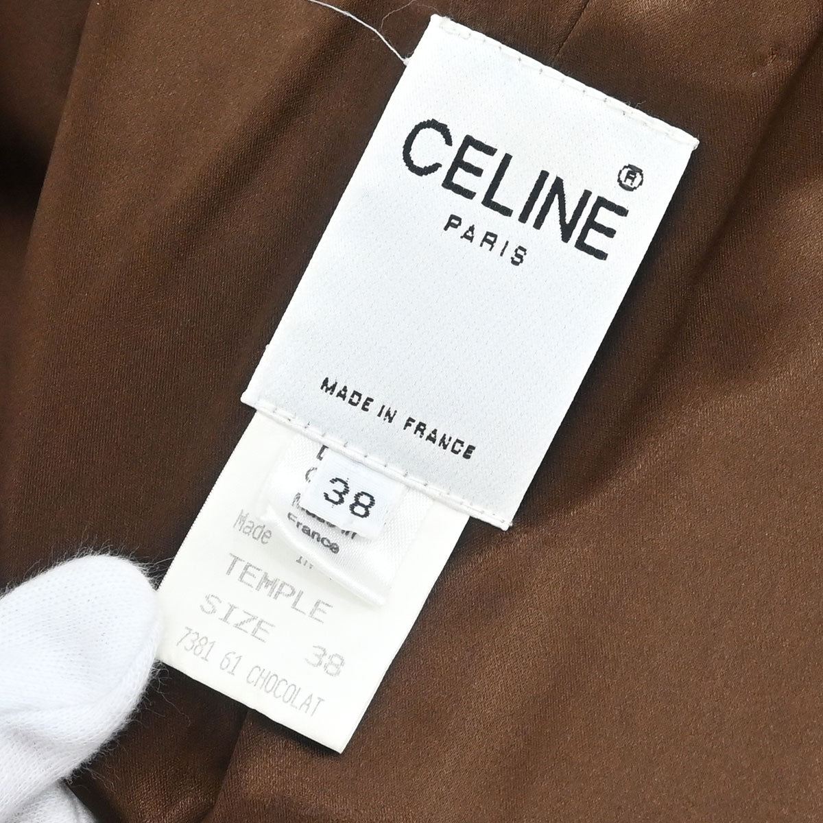 Celine Coat Brown #38
