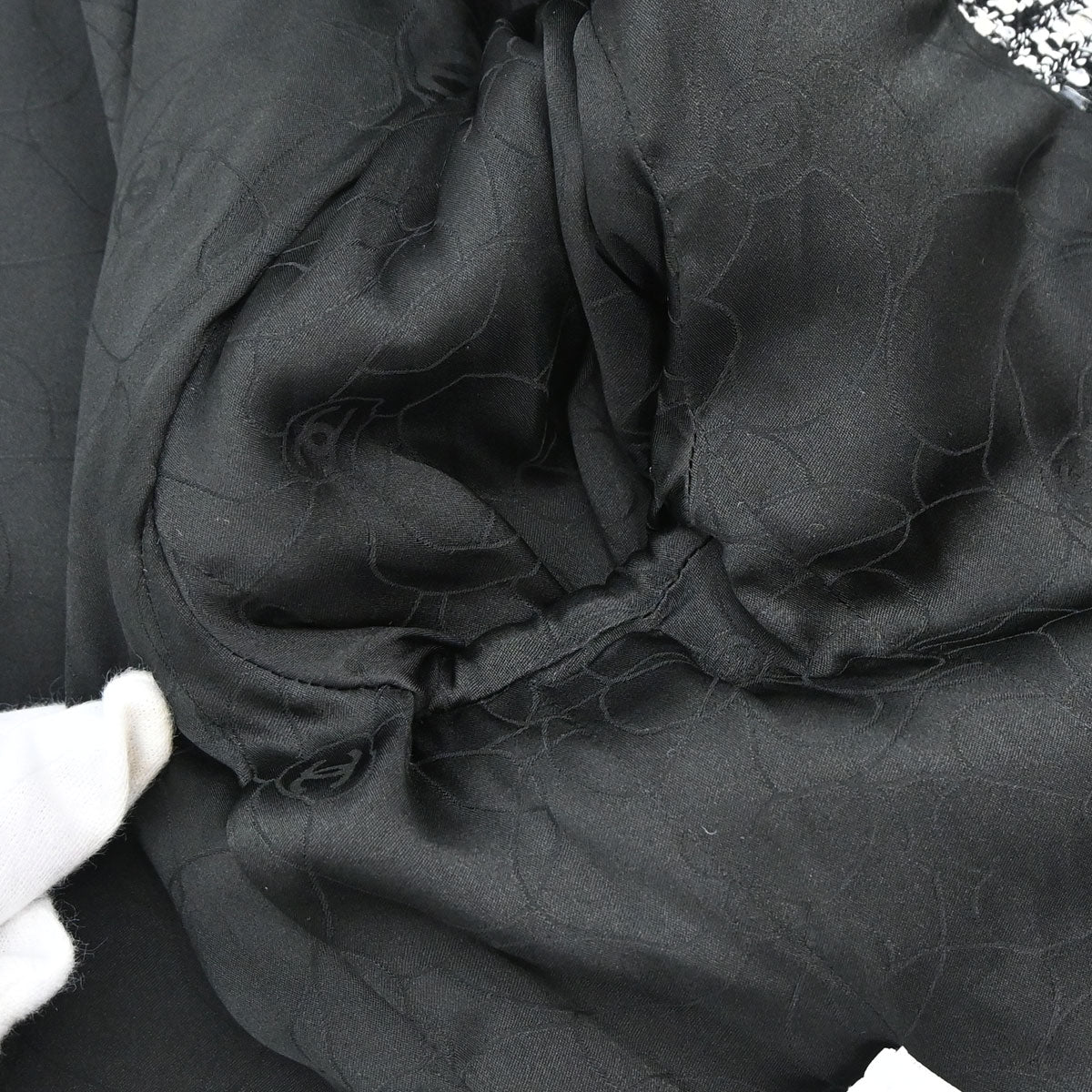Chanel 2004 Single Breasted Jacket Tweed Black White #38
