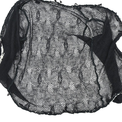 Chanel Set Cardigan Top Knit Black