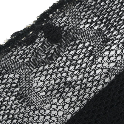 Chanel Set Cardigan Top Knit Black