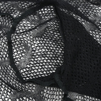 Chanel Set Cardigan Top Knit Black