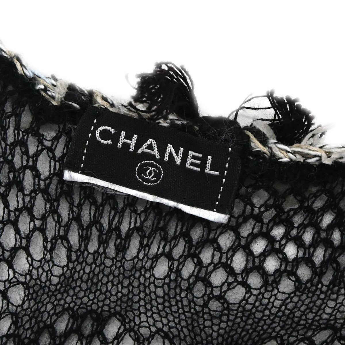 Chanel Set Cardigan Top Knit Black