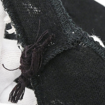Chanel Set Cardigan Top Knit Black