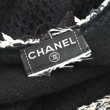 Chanel Set Cardigan Top Knit Black