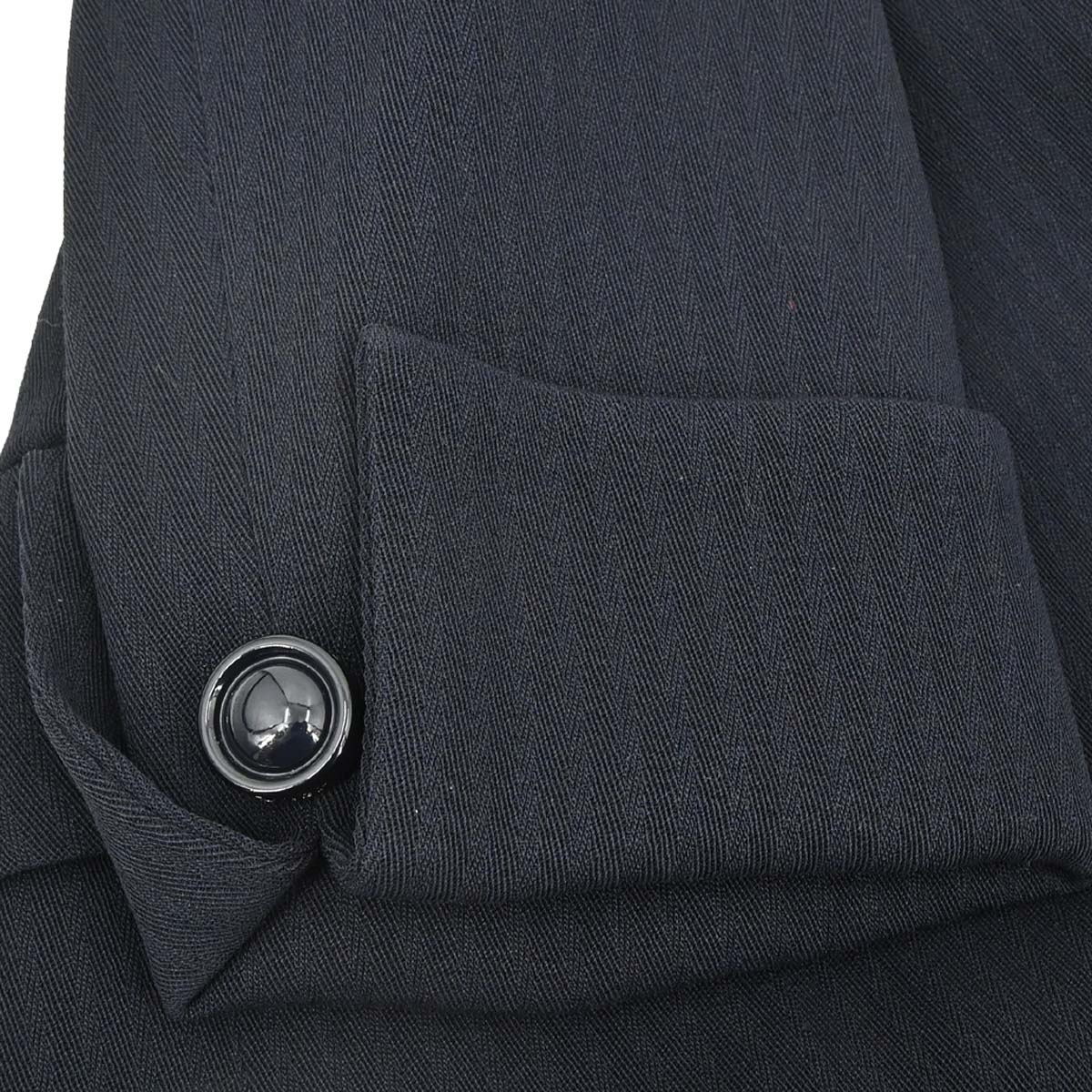 Christian Dior Setup Suit Jacket Skirt Navy #36–38