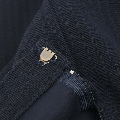 Christian Dior Setup Suit Jacket Skirt Navy #36–38