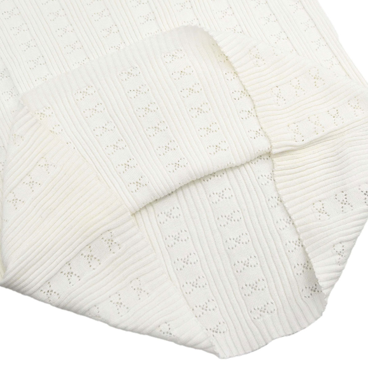 Chanel 2005 Short Sleeve Top White #38